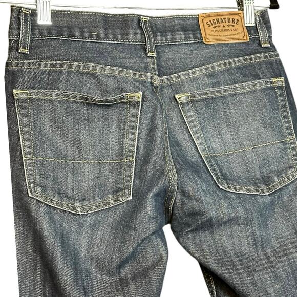 BOYS Levi Strauss & Co. Signature Skinny Jeans 18 Reg dark wash - Picture 3 of 6